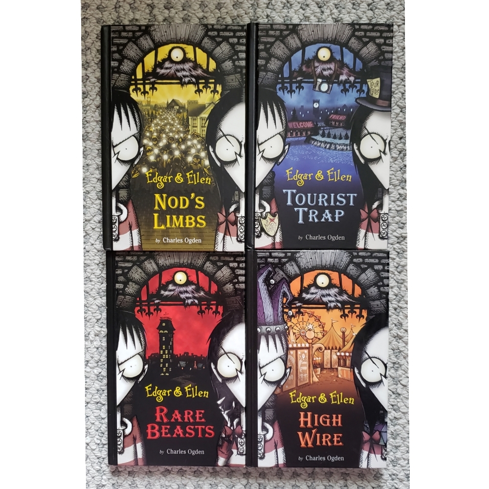BOOKS 4 Hardback Edgar & Ellen by Charles Ogden